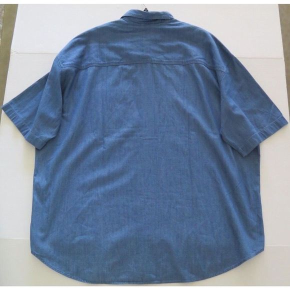Levi's Men's Size Large Blue Oversized Casual Short Sleeve Button Up Shirt - Picture 7 of 7